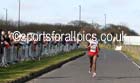 Geremew Tadele (Elswick Harriers) wins the North Tyneside 10k Road Race. Photo: David T. Hewitson/Sports for All Pics